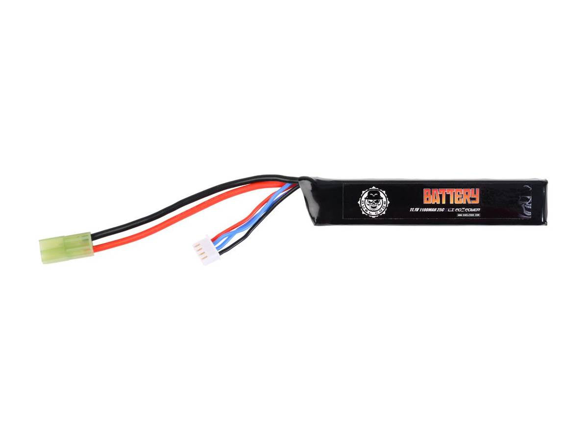 Batterie LiPo 11.1V 1100 mAh 25C stick